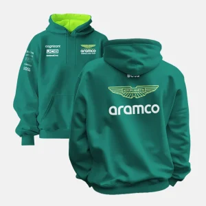 hoodie Unisex Escudería Aston Martin III - Imagen 3