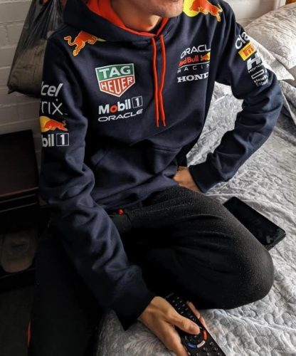 hoodie Unisex RB Racing Azul Marino photo review