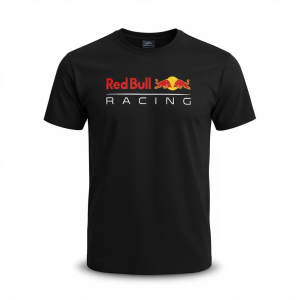 Polera Algodón RedBull Racing F1 Negra - Imagen 1