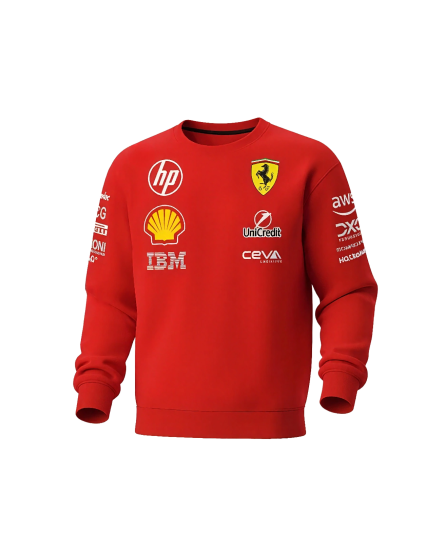 Polerón cuello polo Modelo Ferrari - Imagen 1