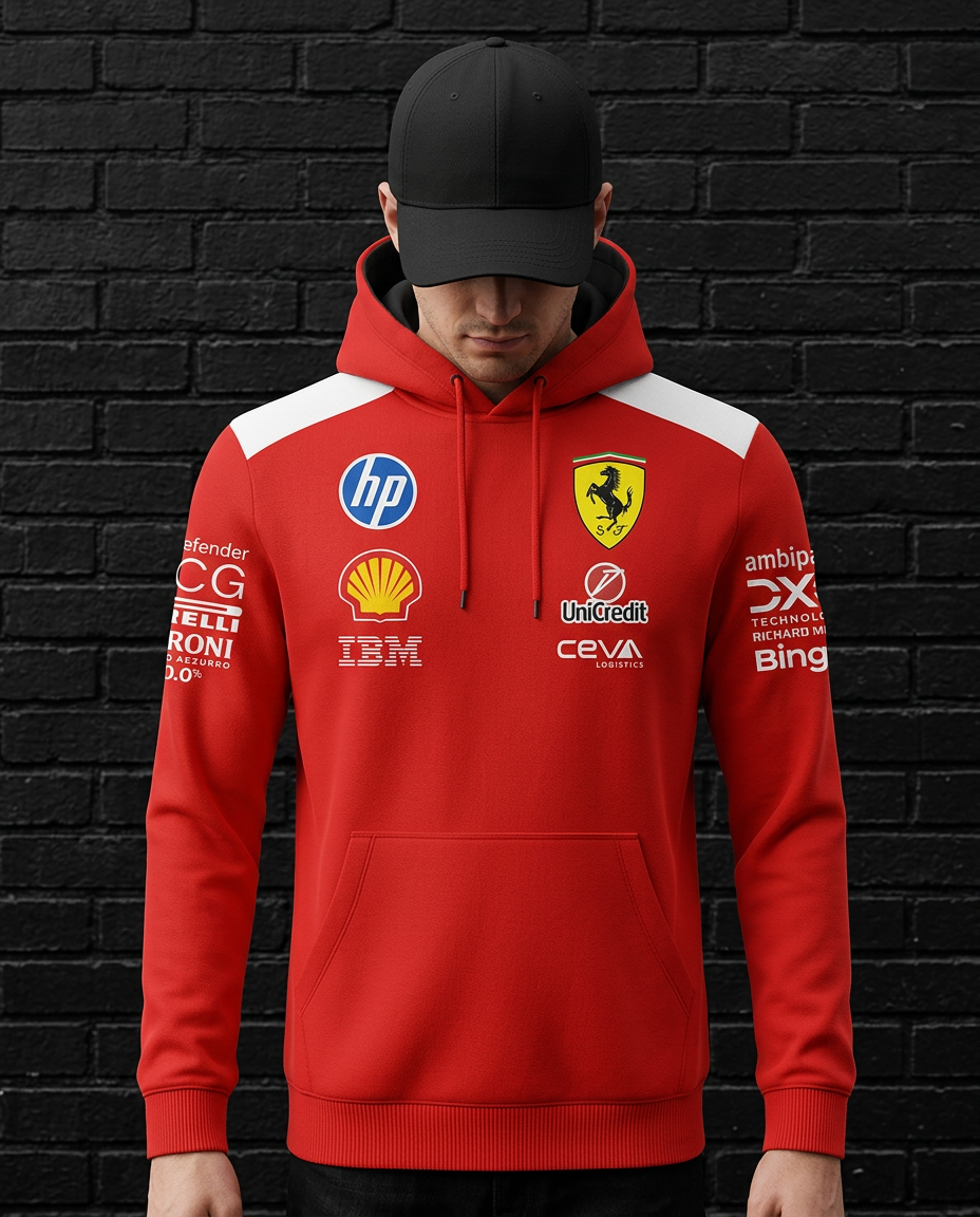 Hoodie Modelo Ferrari HP 2026