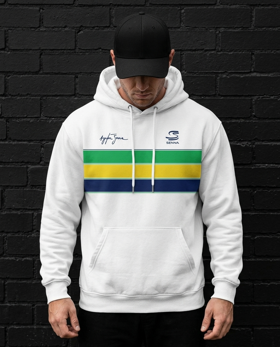 Hoodie Modelo Ayrton Senna