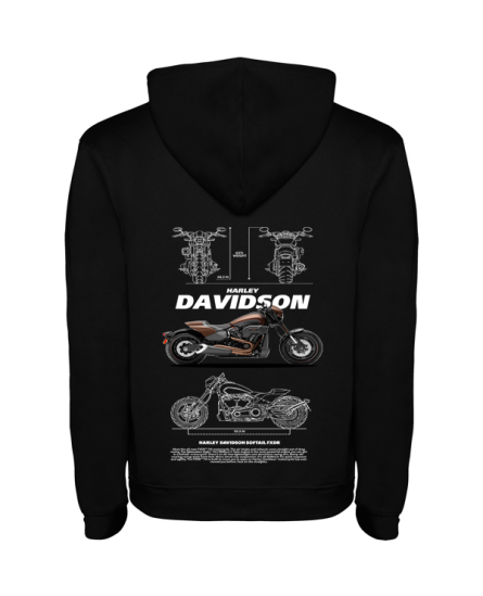 Hoodie Harley Davidson - Imagen 1