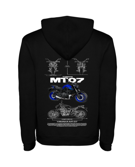 Hoodie Yamaha MT07 II - Imagen 1