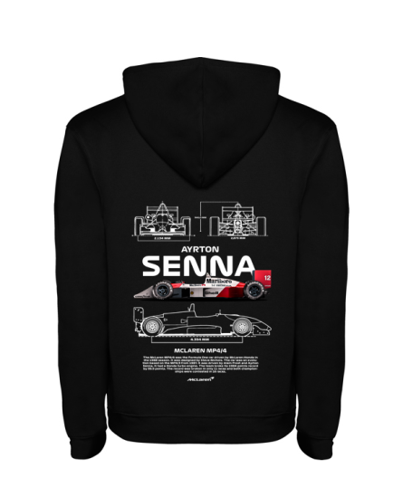 Hoodie Ayrton Senna Urbano - Imagen 2
