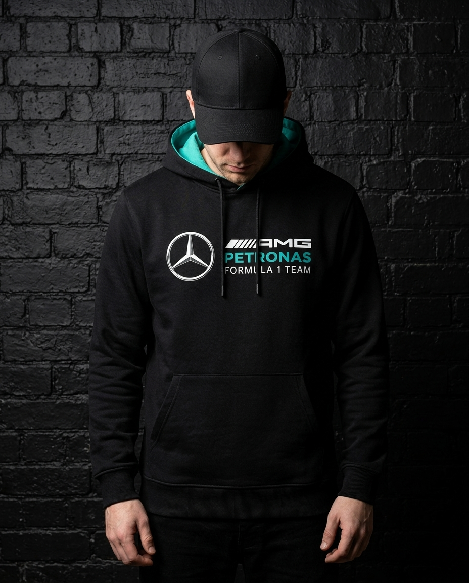 Hoodie Modelo Mercedes Petronas