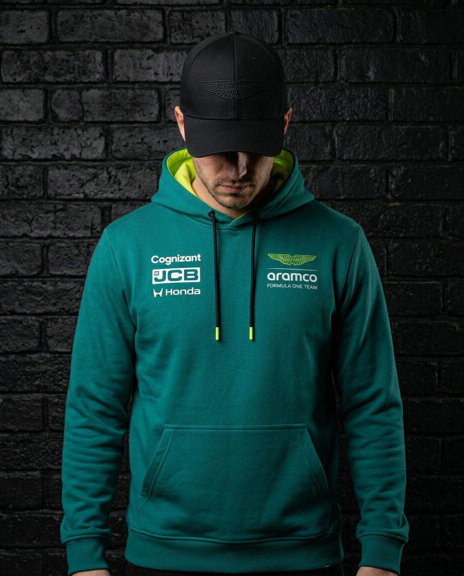 Hoodie Modelo Aston Martin 2026 Urbano
