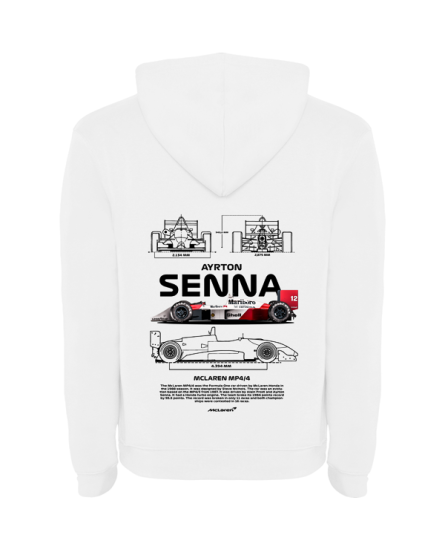 Hoodie Ayrton Senna Urbano - Imagen 1